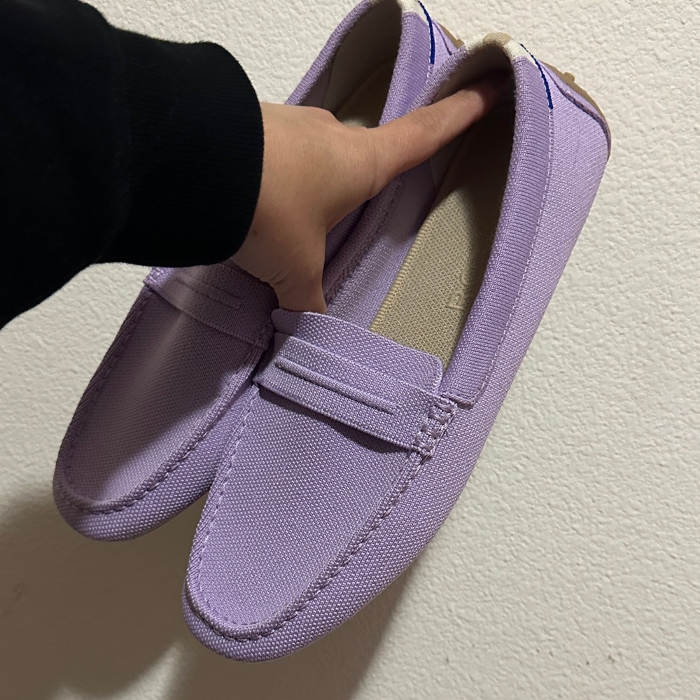 Rothy’s The Driver Lavender Loafers